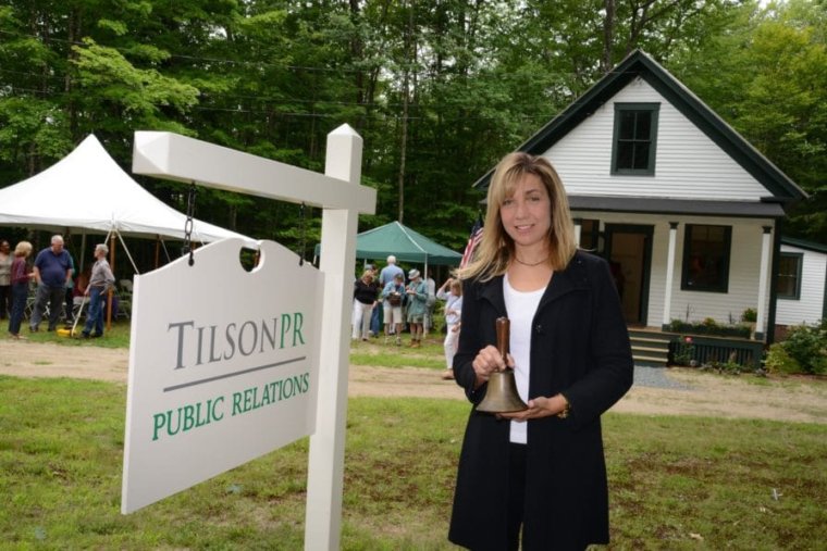 Tilson PR Opens New Satellite Office in a One-Room Schoolhouse in Hebron, NH